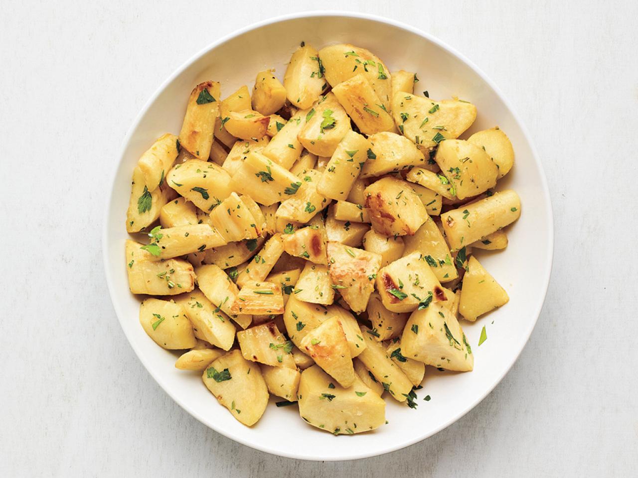 Parsnips with Garlic-Herb Butter Recipe, Food Network Kitchen