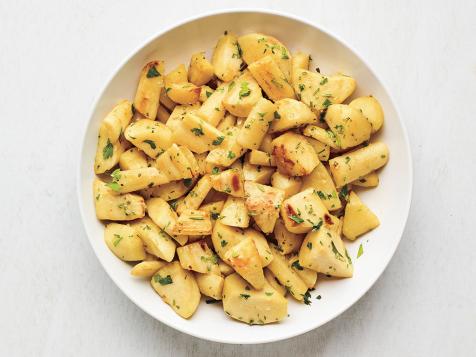Parsnips with Garlic-Herb Butter