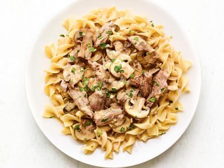 Slow-Cooker Beef Stroganoff Recipe | Food Network Kitchen | Food Network