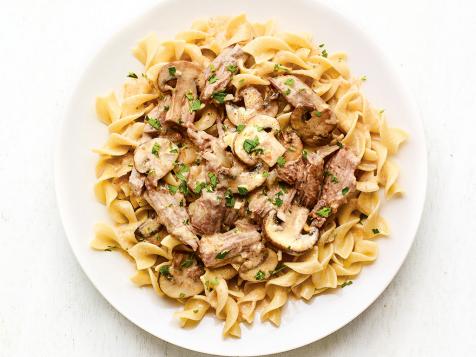 Slow-Cooker Beef Stroganoff