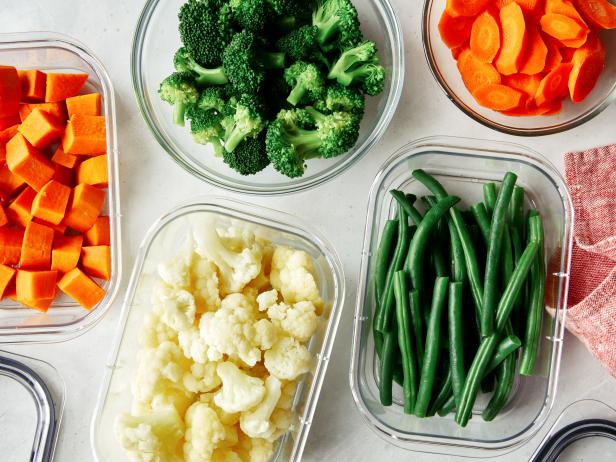 Meal Prep Steamed Vegetables
