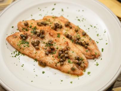 Jeff Mauro makes Sole Meuniere, as seen on Food Network's The Kitchen