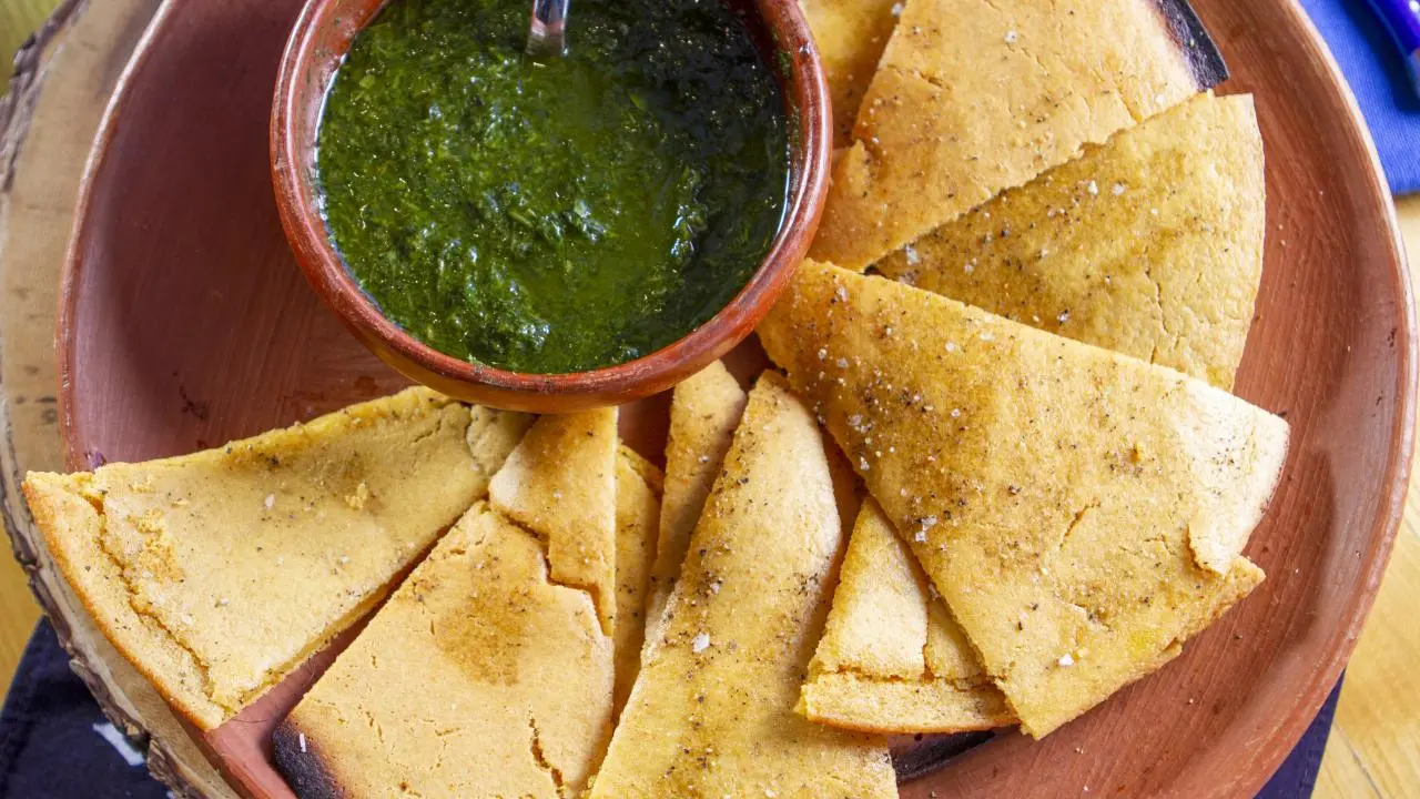 Wood-Fired Socca with Garden Herb Dipping Sauce