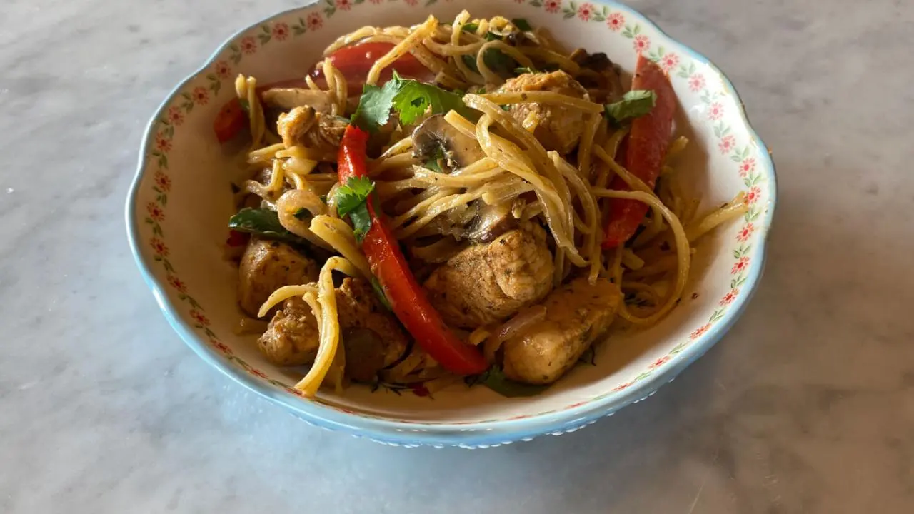 Ree's Chicken Fajita Pasta