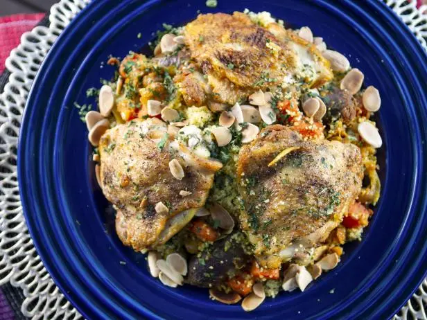 Chicken and Merguez Tagine Recipe | Marc Murphy - Food Network