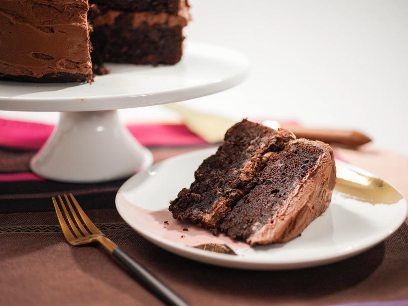 Chocolate Cake with Chocolate Frosting Recipe Alex