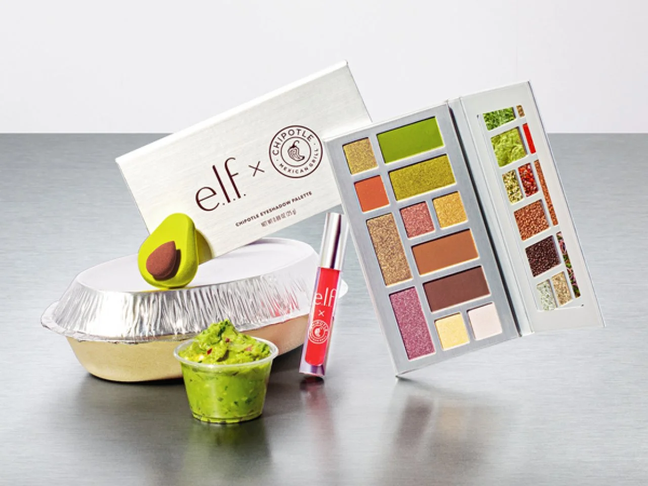 Chipotle Releases Burrito Bowl-Inspired Makeup Collection with