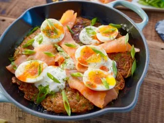 giant latke skillet from Girl Meets Farm