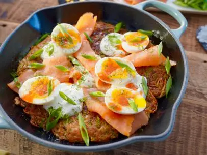 giant latke skillet from Girl Meets Farm