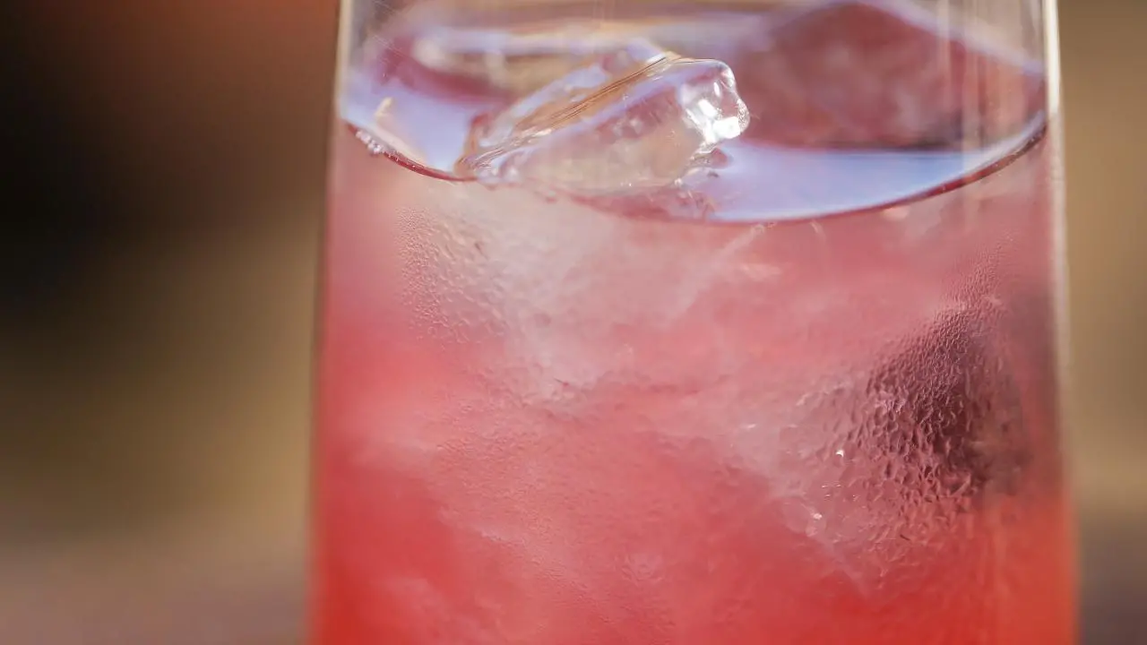Tom Collins with Black Pepper and Cherries
