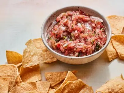 Food Network Kitchen's Box Grater Salsa.