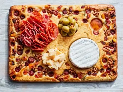 Food Network Kitchen's Grilled Edible Cheeseboard.