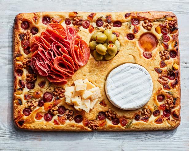 Food Network Kitchen's Grilled Edible Cheeseboard.