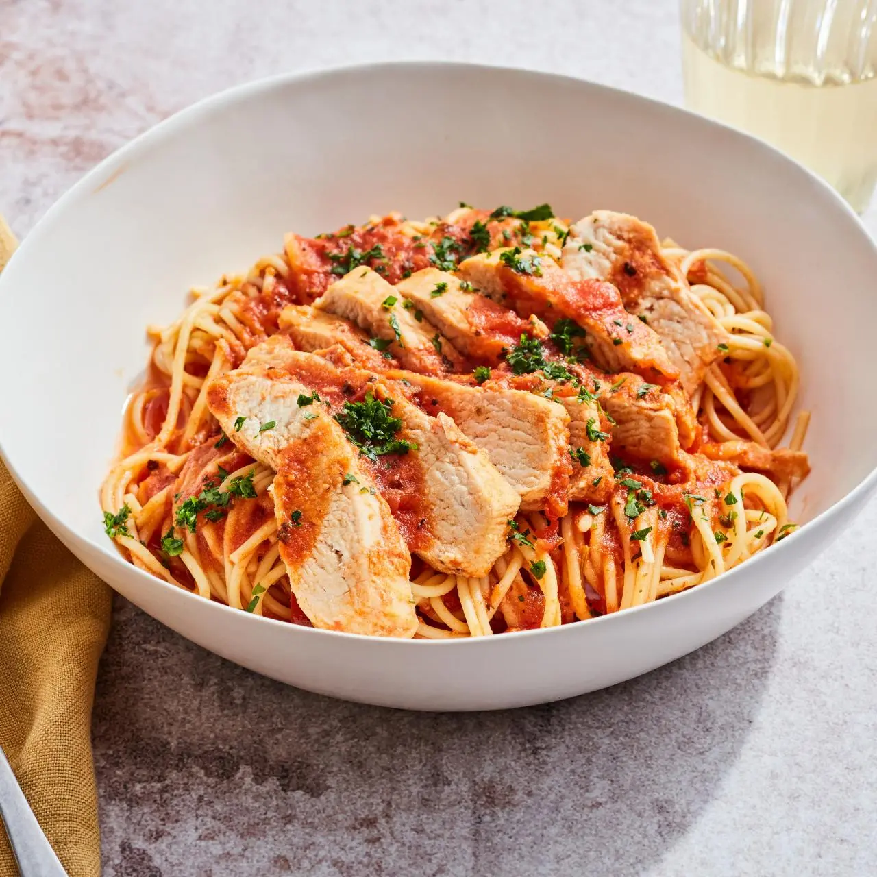 Marinara Poached Chicken from Frozen