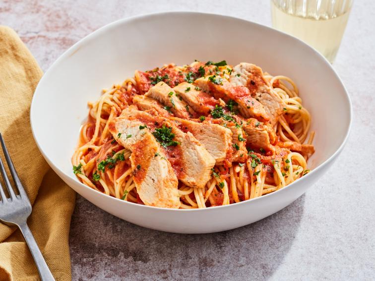 Marinara Poached Chicken from Frozen Recipe Food Network Kitchen