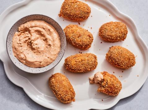 Salmon Croquettes with Remoulade Sauce