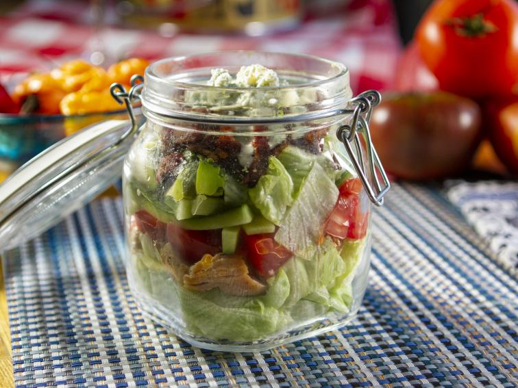 Cobb Salad in a Jar Recipe Food Network