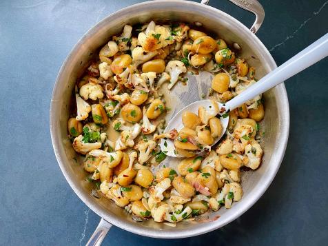 Gnocchi and Cauliflower Piccata