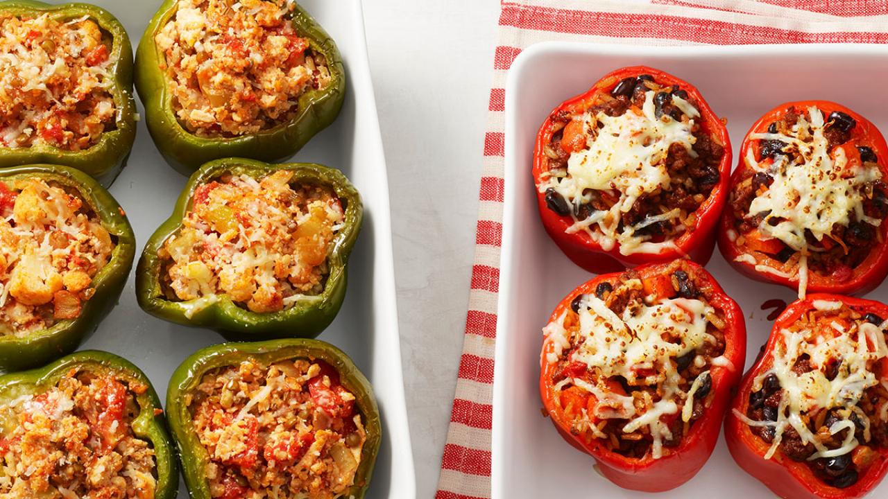 Mix-and-Match Stuffed Peppers