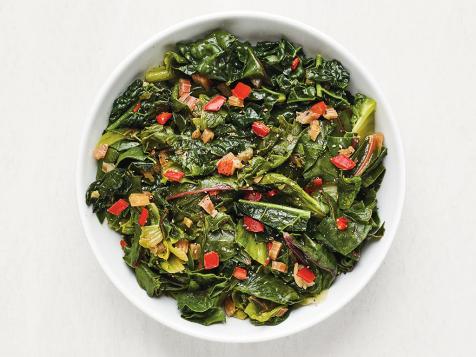 Sautéed Greens with Fresno Chiles