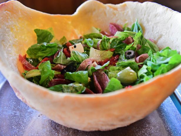 Pizza Dough Salad Bowl image