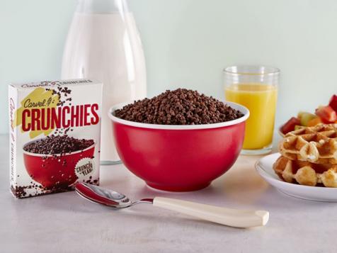 Carvel's New Crunchies Cereal Is What Childhood Dreams (and Ice Cream Cakes) Are Made Of