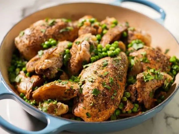 Classic Chicago Chicken Vesuvio Recipe | Jeff Mauro - Food Network