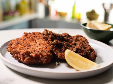 Sunny's Easy Lemon and Thyme Schnitzel