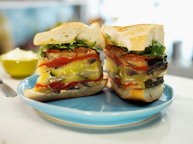 Ratatouille Sandwich Recipe Jeff Mauro Food Network