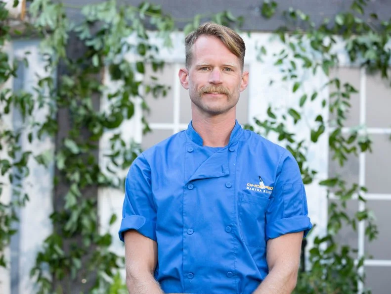 Chef Paul Garberson, as seen on Chopped: Martha's Rules, Season 49