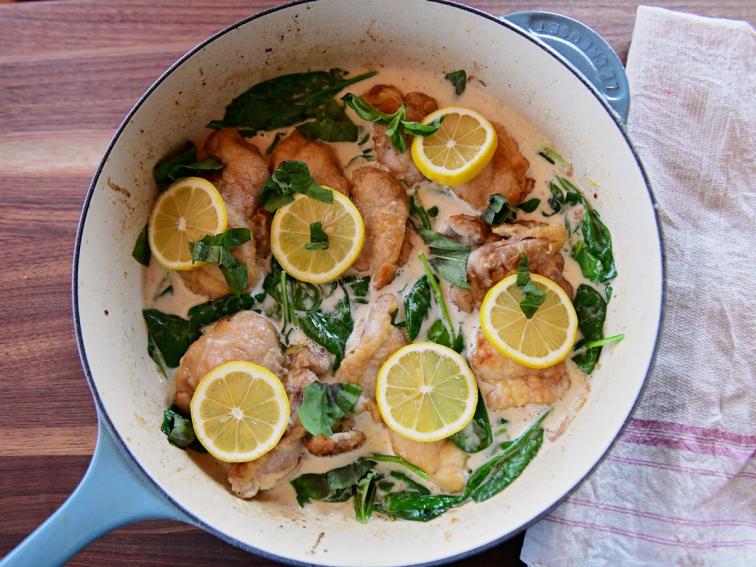 Creamy Lemon Chicken Recipe Ree Drummond Food Network