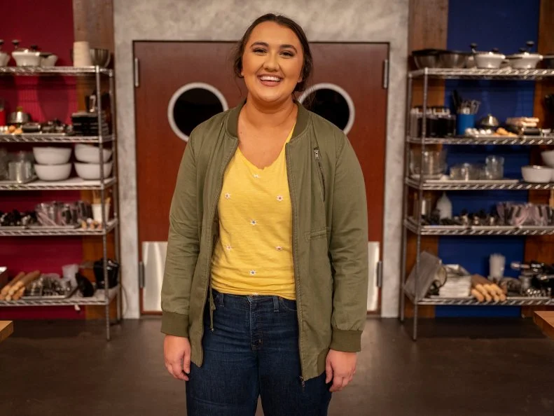 Contestant Sadie Manda, as seen on Worst Cooks In America, Season 22.