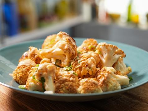 Sunny's Easy Grilled Cauliflower in Pop Pop Sauce