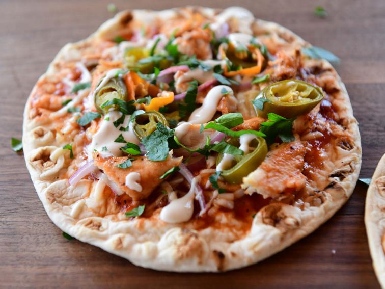 BBQ Chicken Flatbread Recipe Ree Drummond Food Network