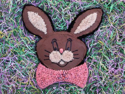 How to Make a Bunny Cake with Round Cake Pans