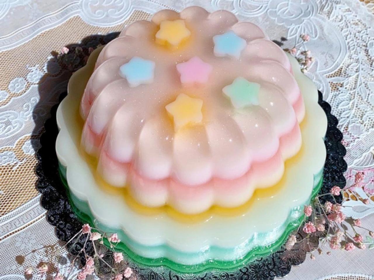 Jell-O Birthday Cake |