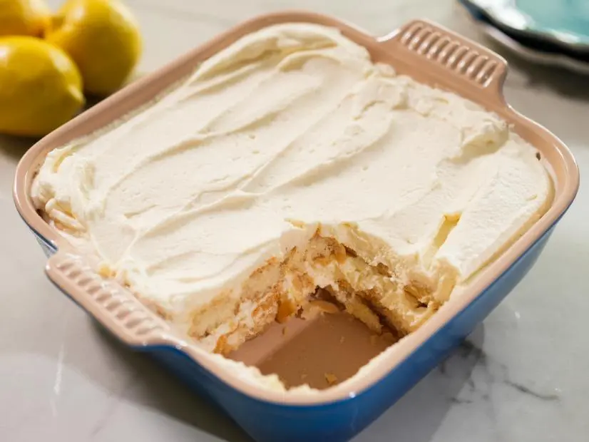 Katie Lee Biegel makes her Limoncello Ginger Tiramisu, as seen on The Kitchen, season 28.