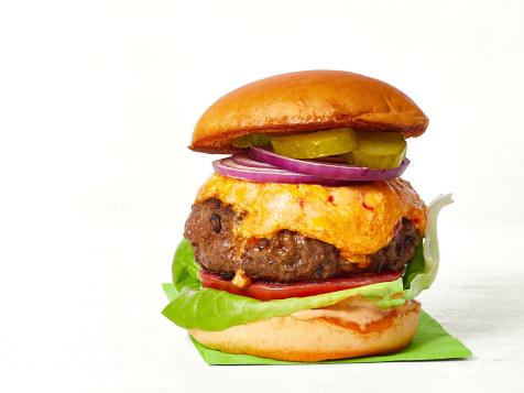 Southern Mushroom-Beef Burgers
