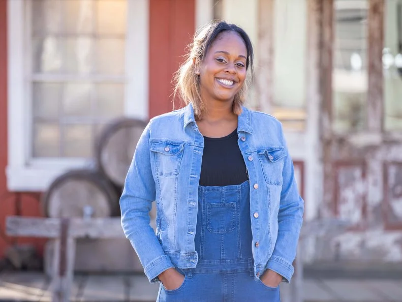 Contender Brittani Bo Baker, as seen on BBQ Brawl, Season 2.
