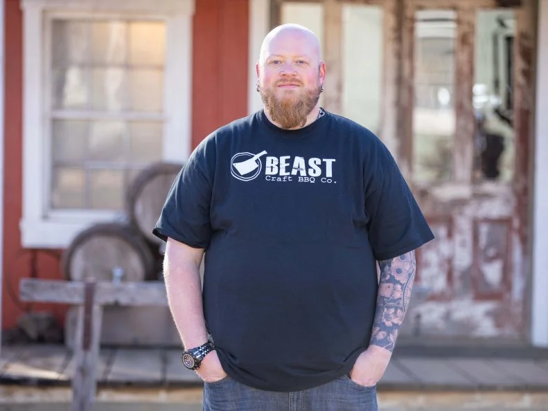 Contender David Sandusky, as seen on BBQ Brawl, Season 2.