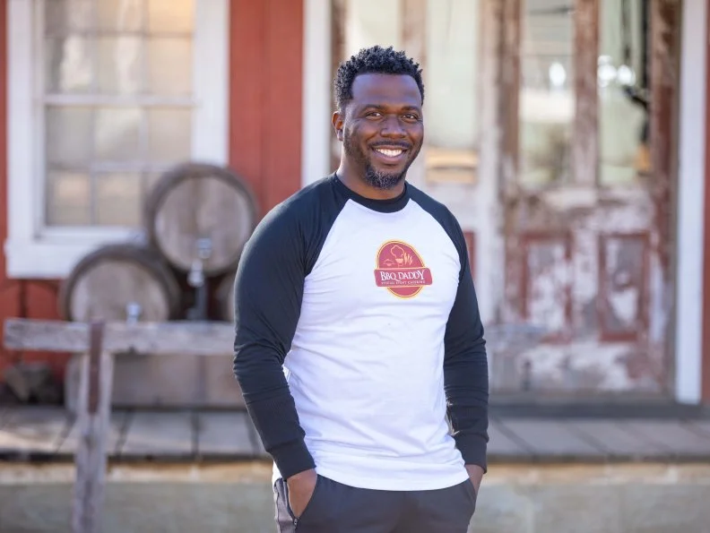 Contender Terry Matthews, as seen on BBQ Brawl, Season 2.