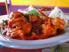 <p>In their hometown of Santa Rosa, Calif., Guy and his son Hunter have been longtime fans of La Texanita. Owner Alma Mendez's carne asada taco is served on handmade tortillas, and one of Guy's favorites is the posole &mdash; an authentic Mexican pork stew.</p>