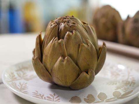 Steamed Whole Artichokes with Spicy Lemon Caper Mayonnaise