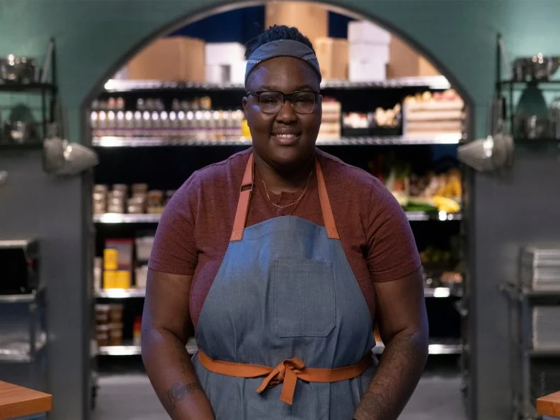 Khyania Bryan poses, as seen on Battle of the Brothers: Michael vs. Bryan, Season 1.