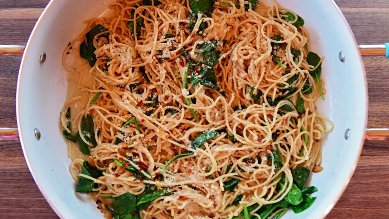 Garlic Spinach Spaghetti Recipe Ree Drummond Food Network