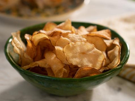 Homemade Salt and Vinegar Chips