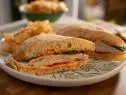 Smoked Turkey Sandwiches with Spicy Aioli as seen on Valerie's Home Cooking, Season 12.