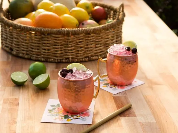 Cherry Lime Mule Recipe | Valerie Bertinelli | Food Network