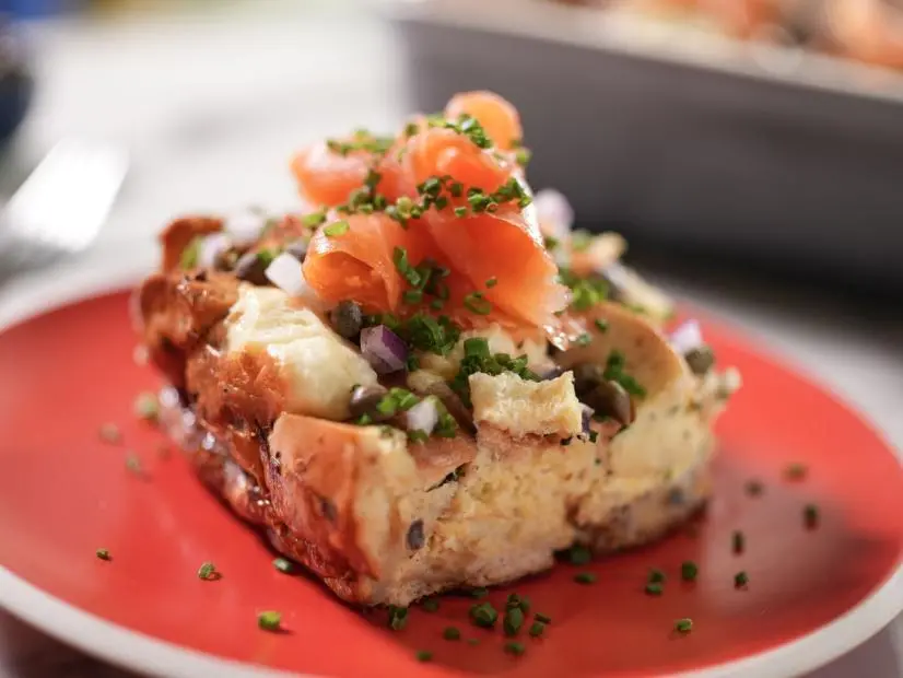 Everything Bagel Breakfast Bake Recipe Katie Lee Biegel Food Network