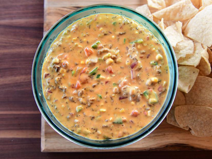 Grilled Corn and Chorizo Queso Recipe Ree Drummond